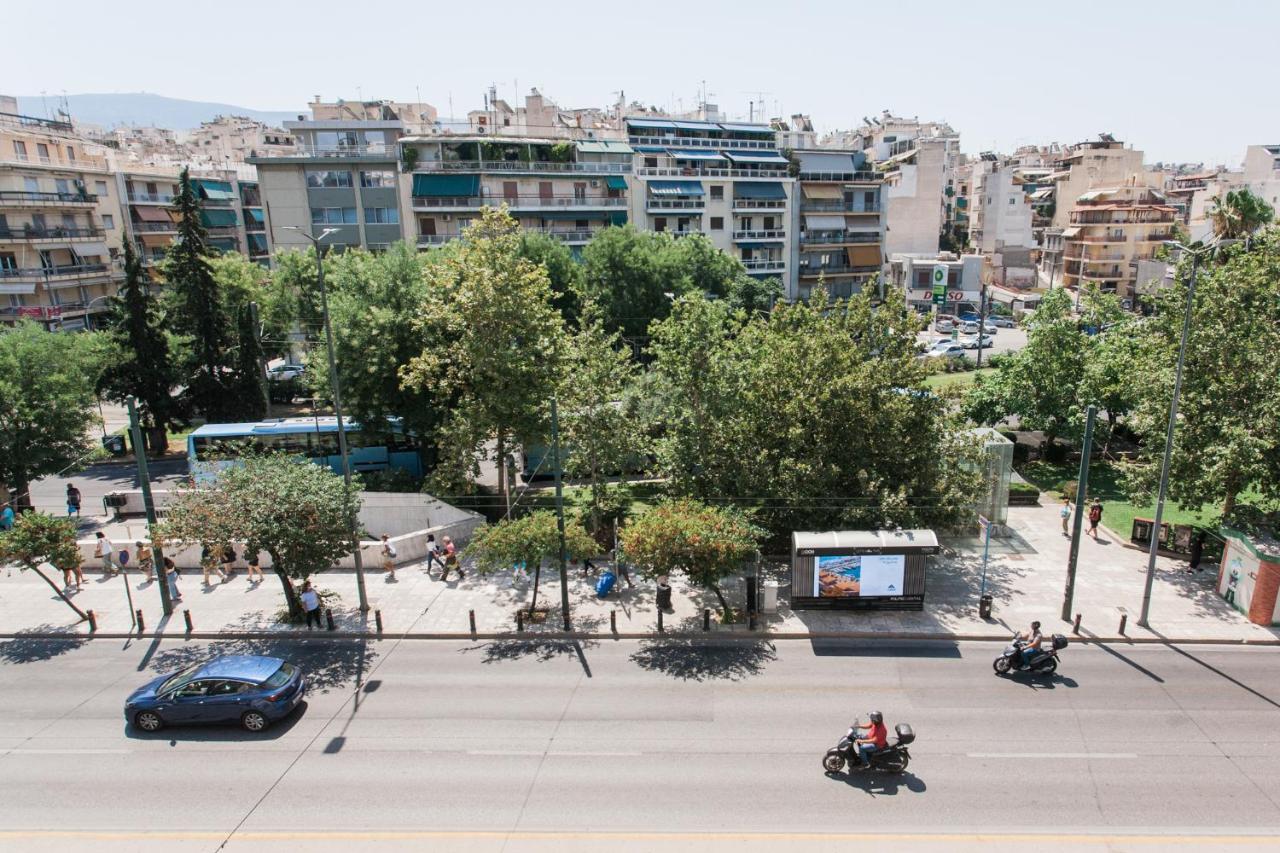 Museum Of Modern Art Rooms In Apartment, Next To Metro Suggrou Fix, Walk To Acropolis Athens Luaran gambar