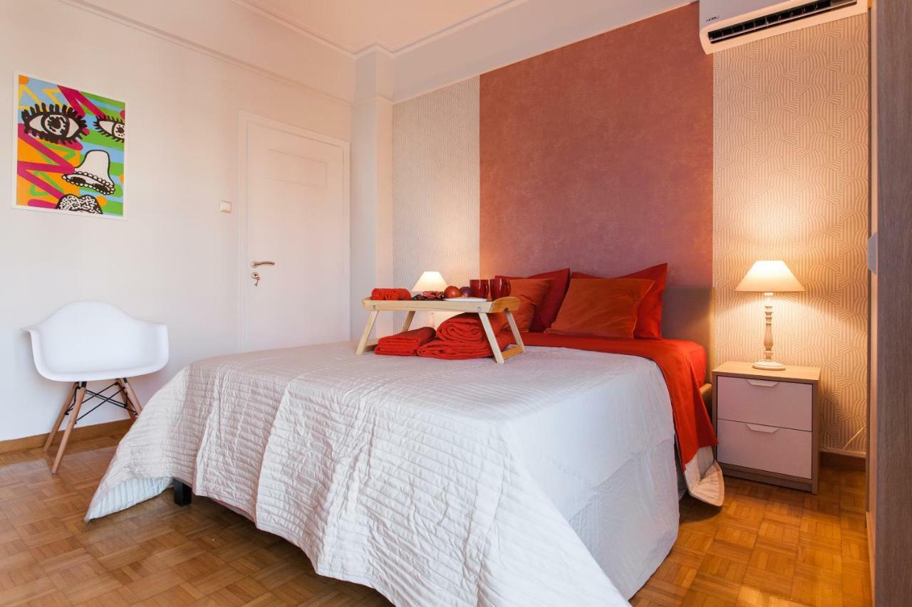 Museum Of Modern Art Rooms In Apartment, Next To Metro Suggrou Fix, Walk To Acropolis Athens Luaran gambar