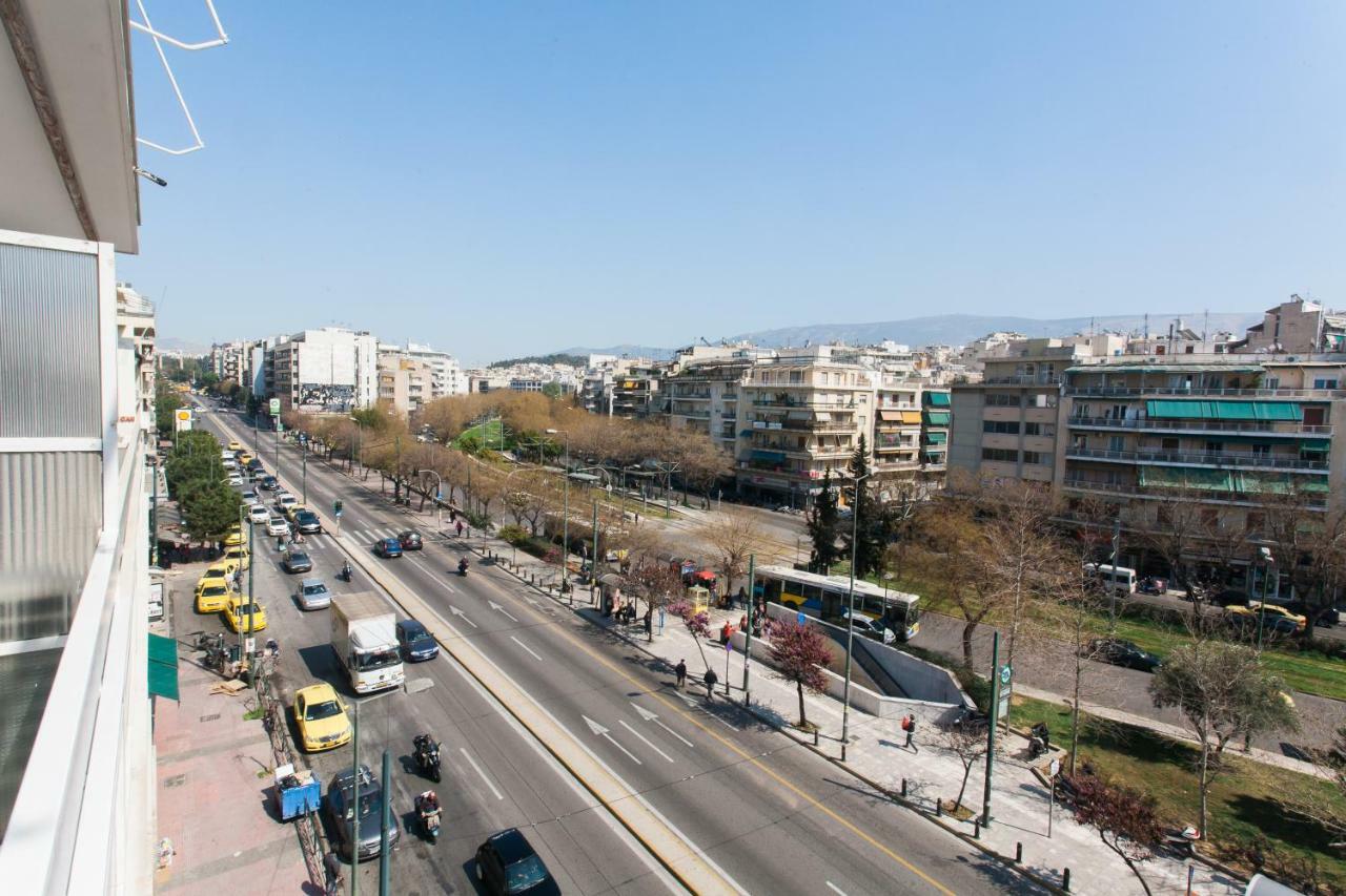 Museum Of Modern Art Rooms In Apartment, Next To Metro Suggrou Fix, Walk To Acropolis Athens Luaran gambar