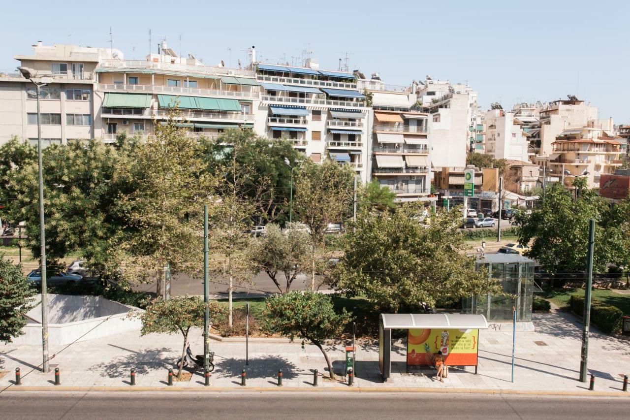 Museum Of Modern Art Rooms In Apartment, Next To Metro Suggrou Fix, Walk To Acropolis Athens Luaran gambar