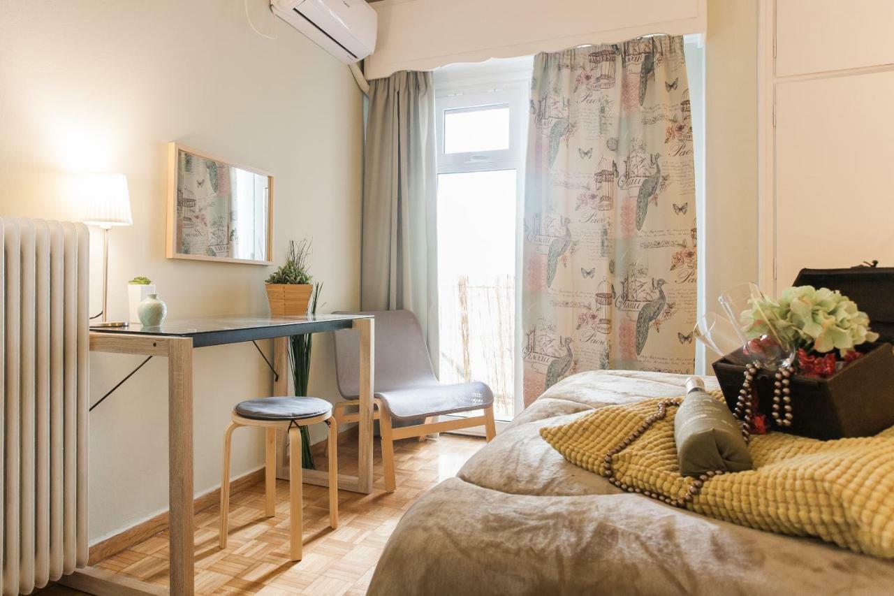 Museum Of Modern Art Rooms In Apartment, Next To Metro Suggrou Fix, Walk To Acropolis Athens Luaran gambar