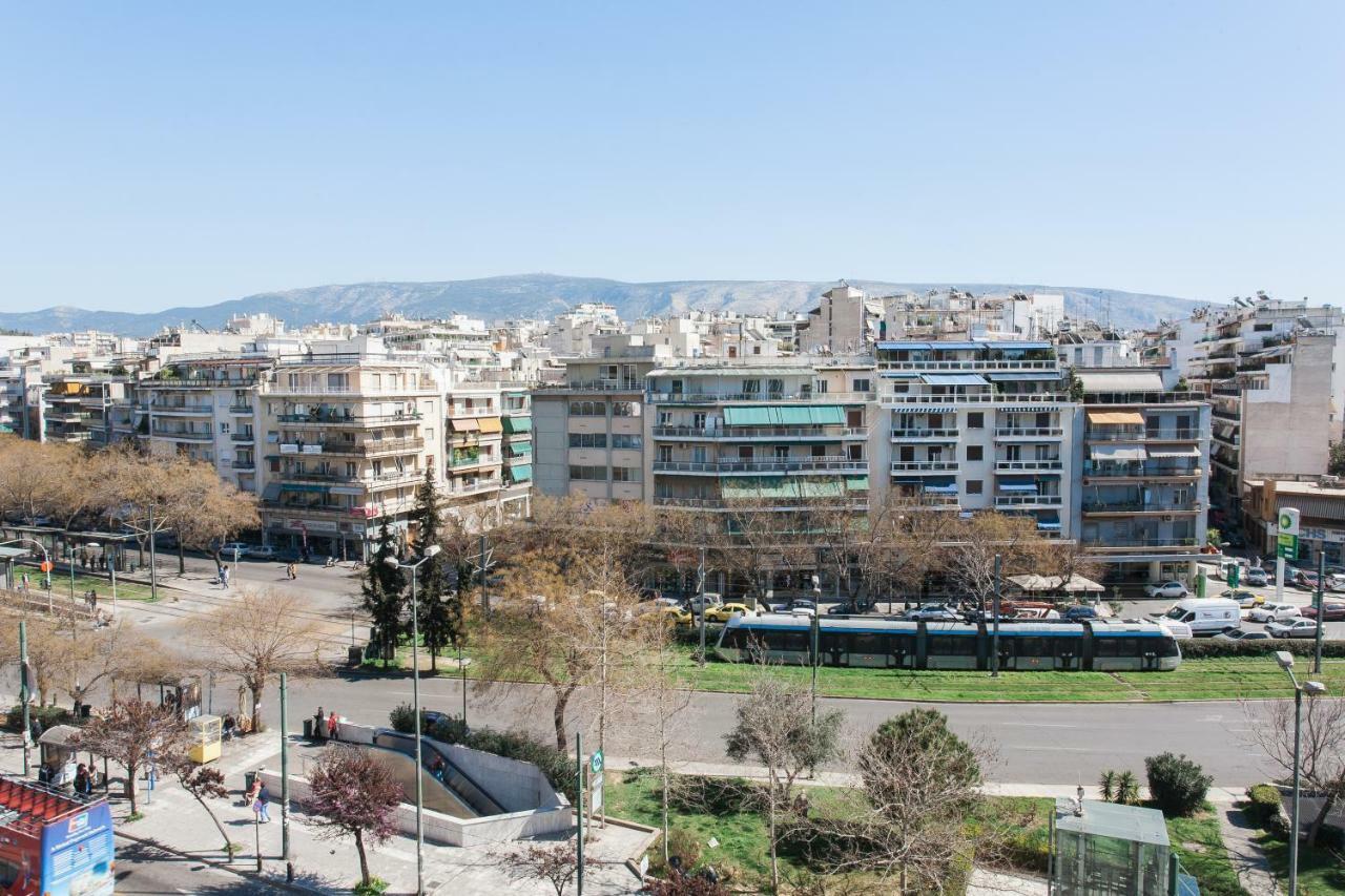 Museum Of Modern Art Rooms In Apartment, Next To Metro Suggrou Fix, Walk To Acropolis Athens Luaran gambar