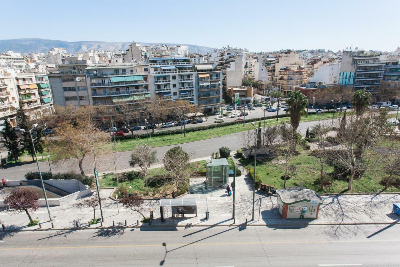 Museum Of Modern Art Rooms In Apartment, Next To Metro Suggrou Fix, Walk To Acropolis Athens Luaran gambar