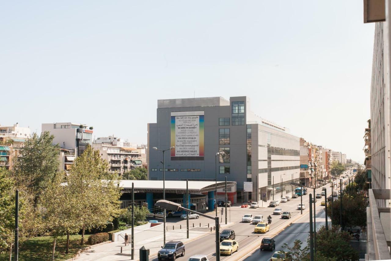 Museum Of Modern Art Rooms In Apartment, Next To Metro Suggrou Fix, Walk To Acropolis Athens Luaran gambar
