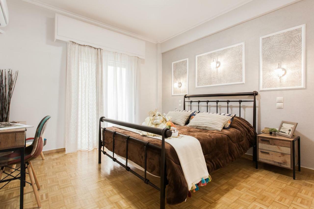 Museum Of Modern Art Rooms In Apartment, Next To Metro Suggrou Fix, Walk To Acropolis Athens Luaran gambar